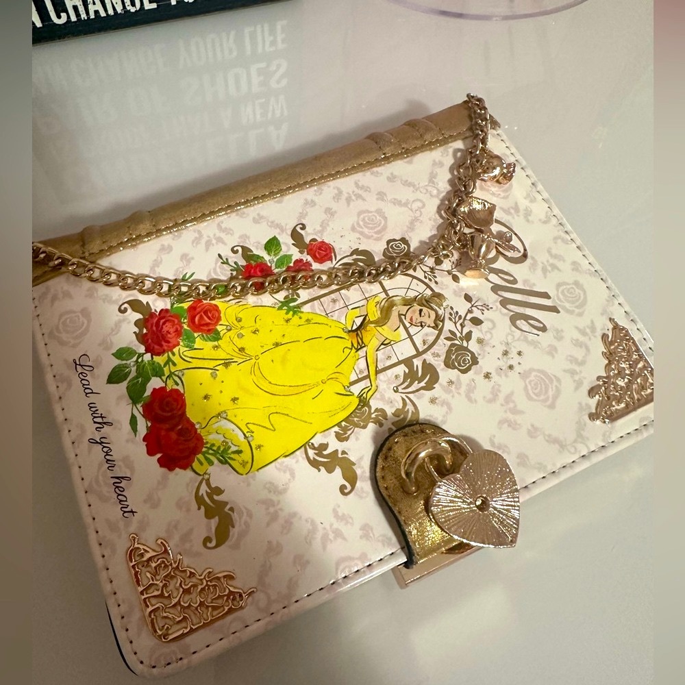Rare Aldo X Disney Belle Storybook Clutch/crossbody Bag